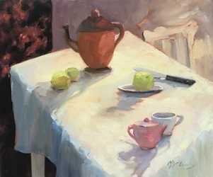 Nature morte à la théière, 2003 (huile sur toile)