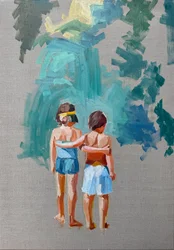 Bittersweet 2, 2025, huile sur toile de lin