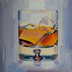 Il aime un verre de whisky
