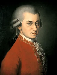 Portrait de Wolfgang Amadeus Mozart (peinture à l