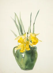 Bouquets de fleurs jaunes