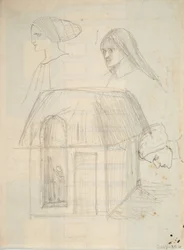 Croquis architectural non identifié