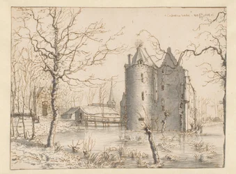 Vue du château Frisselstein, Veghel