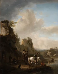 Le gué, 1655-1665