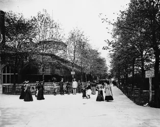 Zoo de Lincoln Park, Chicago, Illinois, USA, c.1900