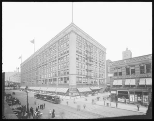Bâtiment Siegel, Cooper & Company, Chicago, Illinois, États-Unis, c.1905