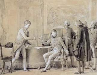 La signature du Concordat entre la France et le Saint-Siège, 15 juillet 1801