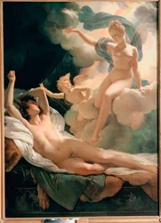 Morphée et Iris Peinture de Pierre Narcisse Guérin (1774-1833) 1811 Saint-Pétersbourg, musée de l