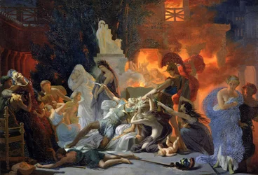 La Mort de Priam, c.1817