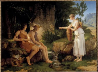Les bergers au tombeau d