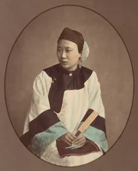 Fille de Lanxchow, années 1870