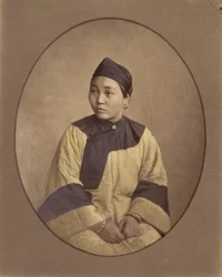 Fille de Lanxchow, années 1870
