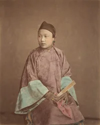 Fille de Shanghai, années 1870