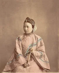 Fille de Lanxchow, années 1870
