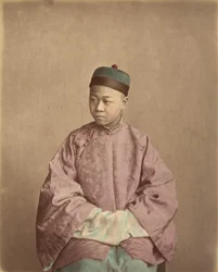 [Jeune gentilhomme chinois], années 1870