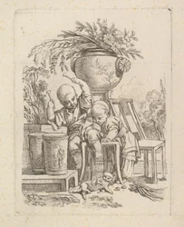 Deux enfants, l