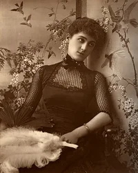 Mary Moore, actrice britannique, 1886