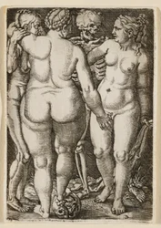 La Mort et les trois femmes nues