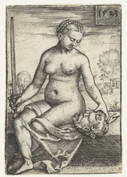 Judith avec la tête d