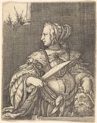 Judith avec la tête d