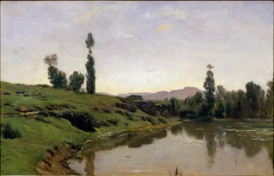 Rive du fleuve près d