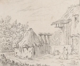 Cour de ferme, 1758