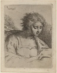 Figure en demi-longueur lisant