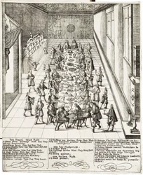 Repas festif à l
