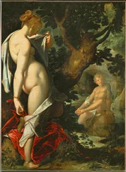 Hermaphrodite et la nymphe Salamacis