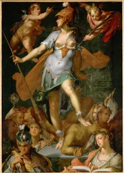 La victoire de Minerve sur l