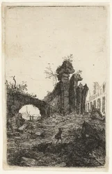 Ruines du Colisée, planche 10 de Les Ruines de Rome