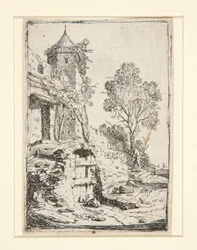La maison près de la tour hexagonale