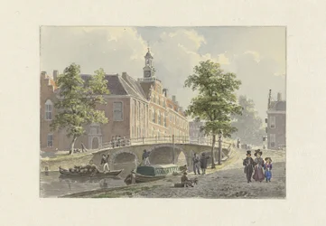 Le Spui à La Haye, vu vers le sud