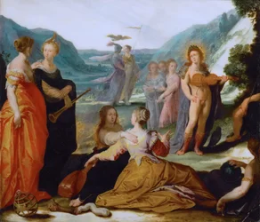 Apollon et les muses