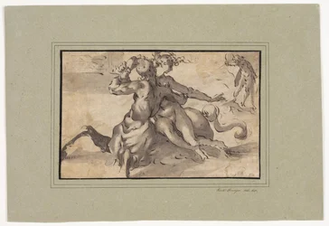 Hercule, Déjanire et le centaure Nessus
