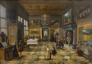 Scène de fête