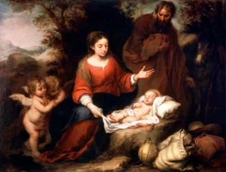 Repos pendant la fuite en Égypte, vers 1665