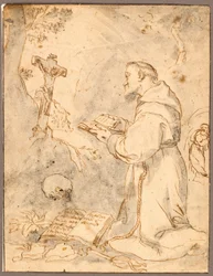 Saint François en prière