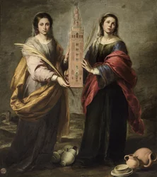 Saintes Justa et Rufina, vers 1666