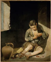 Le jeune mendiant ...