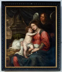 Église paroissiale. Notre-Dame avec l