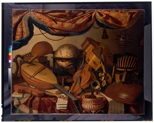 Nature morte avec des instruments de musique