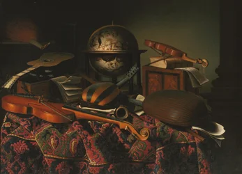 Nature morte aux instruments de musique