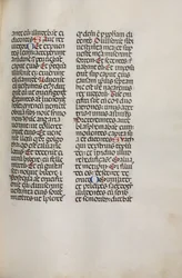 Missale: Fol. 121: contient de la musique pour Hely Hely Lama etc. dans la Passion de St. Mattion