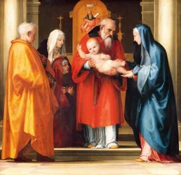Présentation de Jésus au Temple (détail)