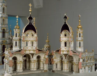 Projet pour le monastère de la Vierge de la Résurrection à Saint-Pétersbourg