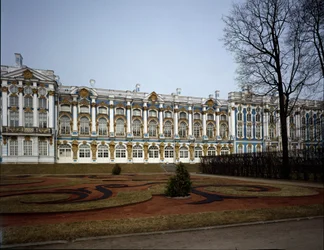 Vue du palais Catherine (Tsarskoïe Selo) réalisé par l