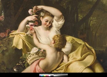 Allégorie du Printemps, 1705-09 (détail)