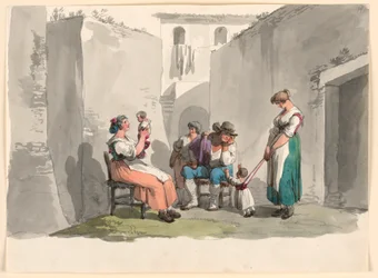 Dessin, à Tivoli, 1807-08