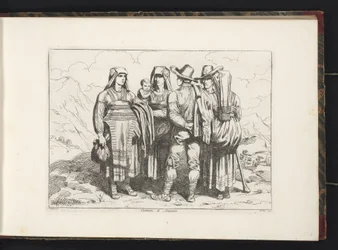 Trois femmes et deux hommes de Sonnino